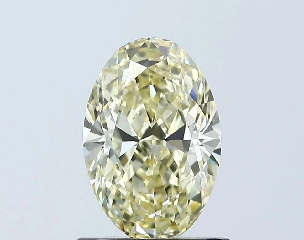 1.08Ct Fancy Yellow VVS2 IGI Certified Oval Lab Grown Diamond(Diamond 24 671438819) 3 1.08Ct Fancy Yellow VVS2 IGI Certified Oval Lab Grown Diamond(Diamond 24 671438819)