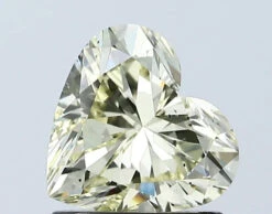 1.04Ct Fancy Yellow VS2 IGI Certified Heart Lab Grown Diamond(Diamond 24 671438823)