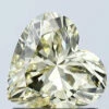 1.04Ct Intense Yellow VVS2 IGI Certified Heart Lab Grown Diamond(Diamond 24 671438835)