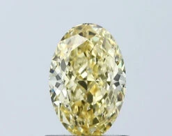 1.04Ct Intense Yellow VS1 IGI Certified Oval Lab Grown Diamond(Diamond 24 671438853)
