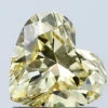 1.06Ct Intense Yellow VS1 IGI Certified Heart Lab Grown Diamond(Diamond 24 671438946) -NEWWORLD DIAMONDS 671438946