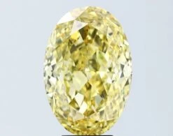 7.06Ct Vivid Yellow VS2 IGI Certified Oval Lab Grown Diamond(Diamond 24 671444313)