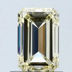 1Ct Fancy Yellow VVS2 IGI Certified Emerald Lab Grown Diamond(Diamond 24 671447307)