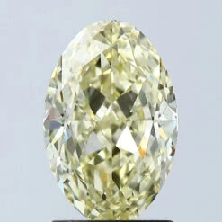 2.07Ct Intense Yellow VS1 IGI Certified Oval Lab Grown Diamond(Diamond 24 671489193)