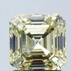2Ct Intense Yellow VS1 IGI Certified Asscher Lab Grown Diamond(Diamond 24 671489525)