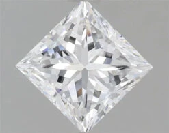 1.59Ct D VVS2 IGI Certified Princess Lab Grown Diamond(Diamond 24 674528925)