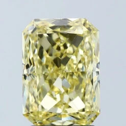 3.03Ct Vivid Yellow VVS2 IGI Certified Radiant Lab Grown Diamond(Diamond 24 675591933)