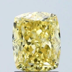1.01Ct Fancy Yellow VS1 IGI Certified Cushion Lab Grown Diamond(Diamond 24 677508330)