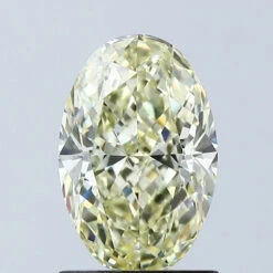 1.55Ct Fancy Yellow VS2 IGI Certified Oval Lab Grown Diamond(Diamond 24 679511883)