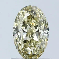 1.07Ct Intense Yellow VS1 IGI Certified Oval Lab Grown Diamond(Diamond 24 679512853)