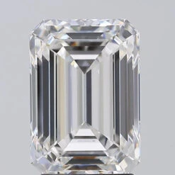 3.08Ct F VVS2 IGI Certified Emerald Lab Grown Diamond(Diamond 24 696509186)
