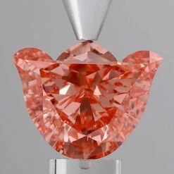 3.21Ct Vivid Pink VS2 IGI Certified Tulip Lab Grown Diamond(Diamond 24 698550795)