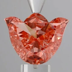 3.56Ct Vivid Pink VVS2 IGI Certified Tulip Lab Grown Diamond(Diamond 24 698550798)
