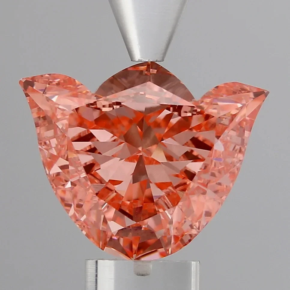3.58Ct Vivid Pink VVS2 IGI Certified Tulip Lab Grown Diamond(Diamond 24 698550800) 3 3.58Ct Vivid Pink VVS2 IGI Certified Tulip Lab Grown Diamond(Diamond 24 698550800)