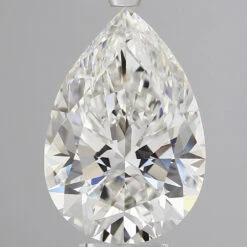 6.01Ct F VS1 IGI Certified Pear Lab Grown Diamond(Diamond 24 700585761)
