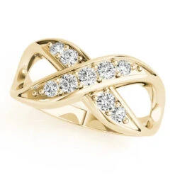 Forever Diamond Fashion Ring(Womens Infinity Band 3054) 10 Forever Diamond Fashion Ring(Womens Infinity Band 3054) -NEWWORLD DIAMONDS 80152.alt