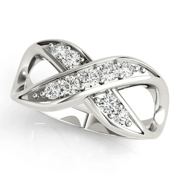 Forever Diamond Fashion Ring(Womens Infinity Band 3054) 3 Forever Diamond Fashion Ring(Womens Infinity Band 3054)