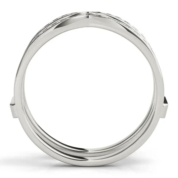 Slender Ring Enhancer 1/4Ctw(Straight Enhancer Diamond Band) 4 Slender Ring Enhancer 1/4Ctw(Straight Enhancer Diamond Band) - Image 2