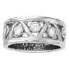 Retro Diamond Band(Art Band Diamond Ring 3034) 1 Retro Diamond Band(Art Band Diamond Ring 3034) -NEWWORLD DIAMONDS 82327