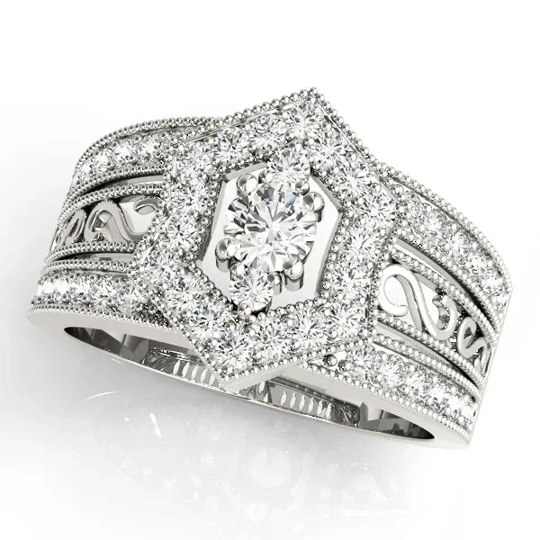 Ornate Diamond Ring(Diamond Right Hand Band 3057) 3 Ornate Diamond Ring(Diamond Right Hand Band 3057)