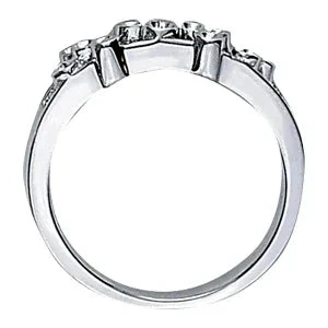 Vintage Bezel Diamond Band 1/4Ctw(Vintage Art Diamond Band) 4 Vintage Bezel Diamond Band 1/4Ctw(Vintage Art Diamond Band) - Image 2