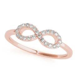 Diamond Infinity Ring(Fashion Infinity Band 3044) -NEWWORLD DIAMONDS 84610.alt1