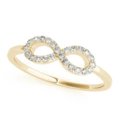 Diamond Infinity Ring(Fashion Infinity Band 3044) -NEWWORLD DIAMONDS 84610.alt