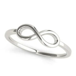 Classic Infinity Ring(Fashion Infinity Womans Band)