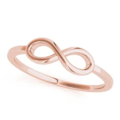 Classic Infinity Ring(Fashion Infinity Womans Band) -NEWWORLD DIAMONDS 84611.alt1