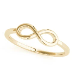 Classic Infinity Ring(Fashion Infinity Womans Band) -NEWWORLD DIAMONDS 84611.alt