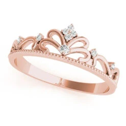 Tiara Diamond Band(Womans Diamond Tiara Ring) -NEWWORLD DIAMONDS 84815.alt1
