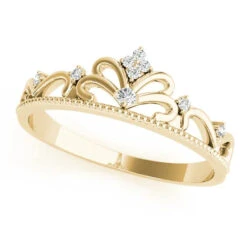Tiara Diamond Band(Womans Diamond Tiara Ring) -NEWWORLD DIAMONDS 84815.alt