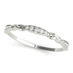 Stackable Infinity Band(Fashion Diamond Band Infinity Ring)