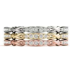 Stackable Infinity Band(Fashion Diamond Band Infinity Ring) 13 Stackable Infinity Band(Fashion Diamond Band Infinity Ring) -NEWWORLD DIAMONDS 85012.ver