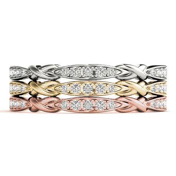 Stackable Infinity Band(Fashion Diamond Band Infinity Ring) 8 Stackable Infinity Band(Fashion Diamond Band Infinity Ring) - Image 6