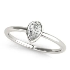 Genina Pear Shaped Ring 1/4Ctw(Genina Pear Shaped Ring 1 4ctw)