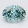 1.27Ct Deep Green SI1 IGI Certified Oval Lab Grown Diamond(Diamond 19 Lg11672903) -NEWWORLD DIAMONDS LG11672903