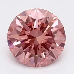 1.5Ct Vivid Pink SI2 IGI Certified Round Lab Grown Diamond(Diamond 19 Lg11754301)