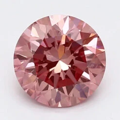 1.52Ct Vivid Pink VS2 IGI Certified Round Lab Grown Diamond(Diamond 19 Lg11754312)