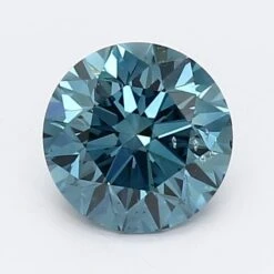1.1Ct Intense Blue SI1 IGI Certified Round Lab Grown Diamond(Diamond 19 Lg11816707)