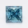 2.07Ct Vivid Blue SI2 IGI Certified Princess Lab Grown Diamond(Diamond 19 Lg11816717)