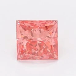 1.06Ct Vivid Pink VS2 IGI Certified Princess Lab Grown Diamond(Diamond 19 Lg11817209)