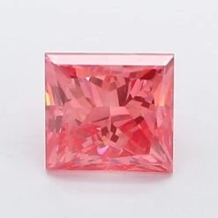 1.03Ct Vivid Pink VS2 IGI Certified Princess Lab Grown Diamond(Diamond 19 Lg11817217)