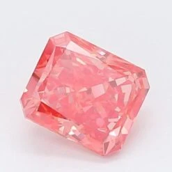 1.03Ct Vivid Pink VS1 IGI Certified Radiant Lab Grown Diamond(Diamond 19 Lg11817219)
