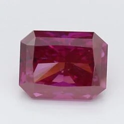 1.16Ct Deep Pink SI1 IGI Certified Radiant Lab Grown Diamond(Diamond 19 Lg11818107)