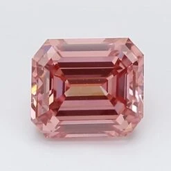 1.26Ct Intense Pink SI1 IGI Certified Emerald Lab Grown Diamond(Diamond 19 Lg11818503)