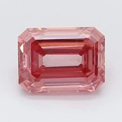 1.17Ct Intense Pink VS1 IGI Certified Emerald Lab Grown Diamond(Diamond 19 Lg11818507)