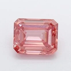 1.06Ct Intense Pink VS1 IGI Certified Emerald Lab Grown Diamond(Diamond 19 Lg11818509)