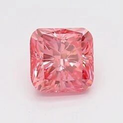 0.77Ct Vivid Pink SI1 IGI Certified Cushion Lab Grown Diamond(Diamond 19 Lg11883706)
