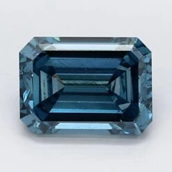 1.55Ct Deep Blue SI2 IGI Certified Emerald Lab Grown Diamond(Diamond 19 Lg11888614)